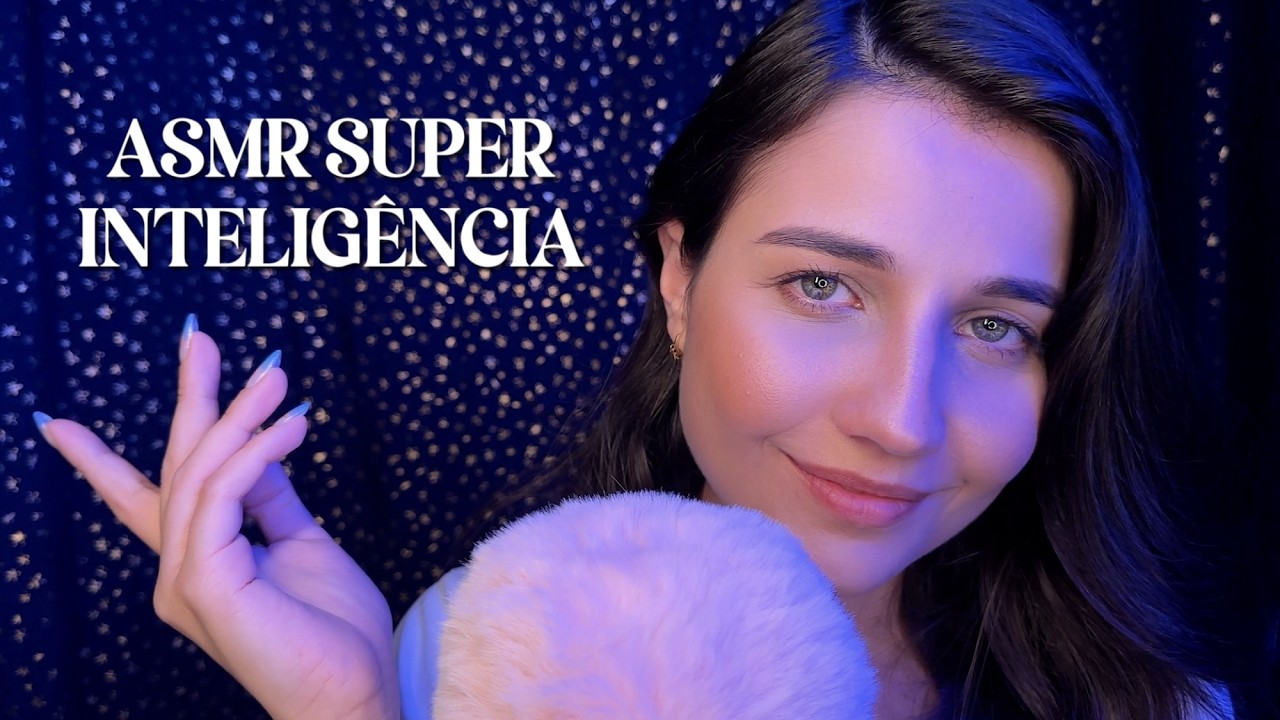 ASMR MENTALIZAÇÃO DA SUPER INTELIGÊNCIA PARA DORMIR, RELAXAR, SONO ♡ 3 HORAS INAUDÍVEL & SUSSURROS