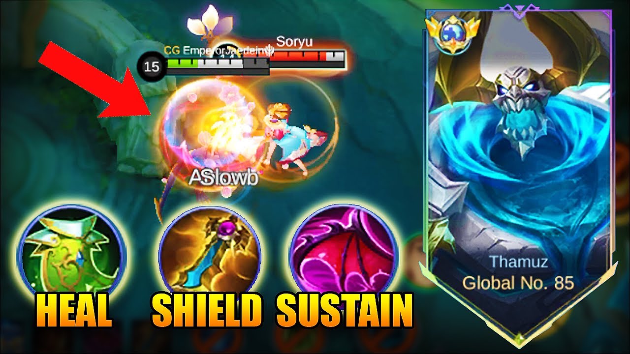 THAMUZ WILL GET NERF AFTER THIS!! NEW THAMUZ INSANE LIFE STEAL AND SHIELD BUILD
