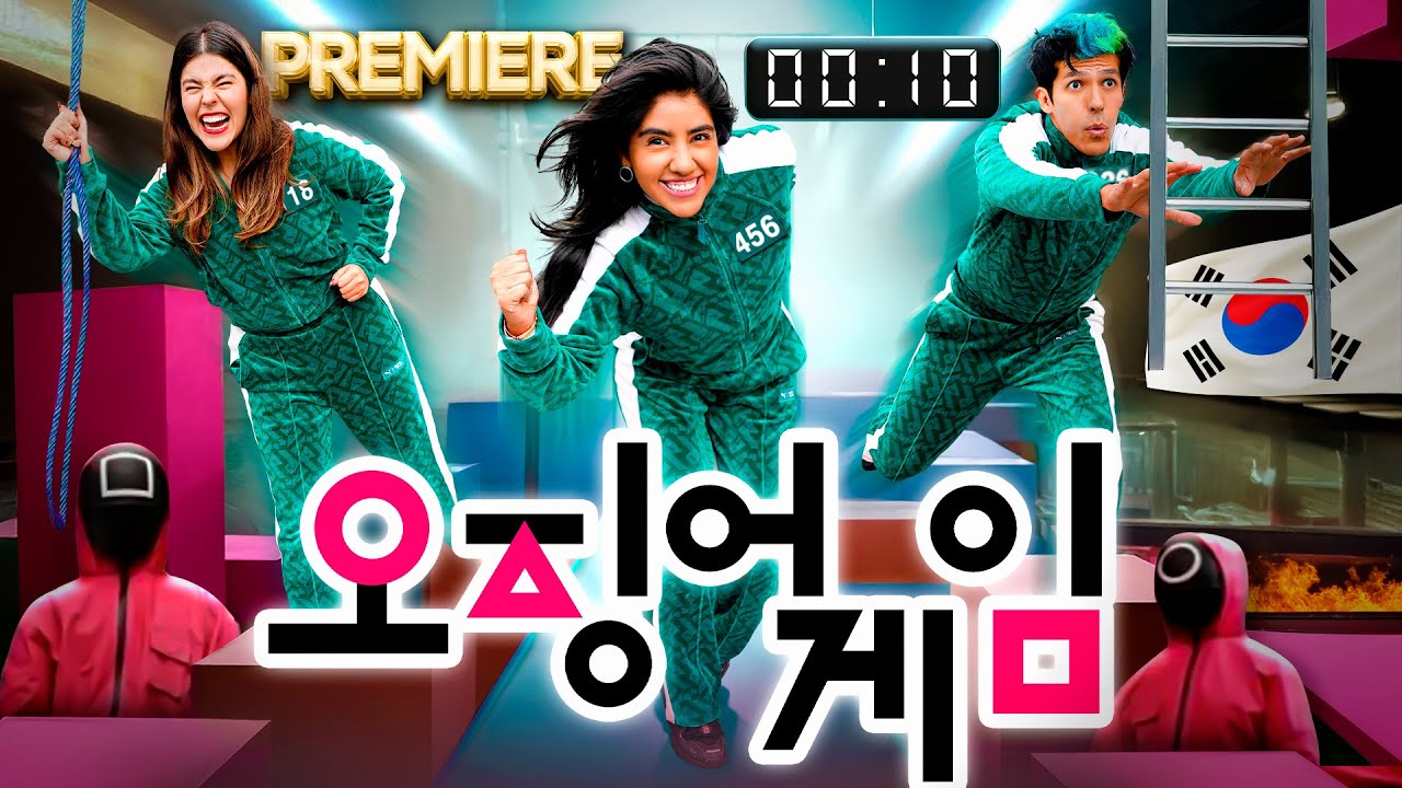 PREMIER EN COREA 🇰🇷 EL JUEGO DEL CALAMAR 2 | LOS POLINESIOS