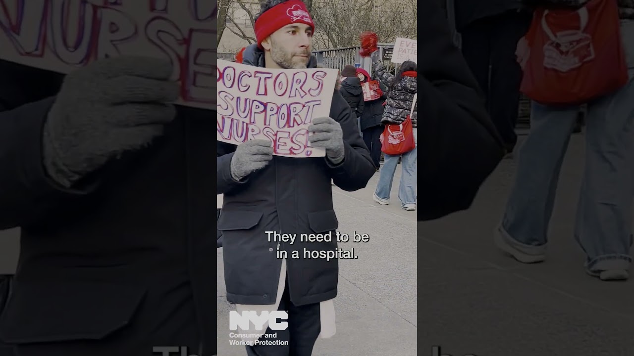 DCWP Stands with NYC Nurses on Strike
