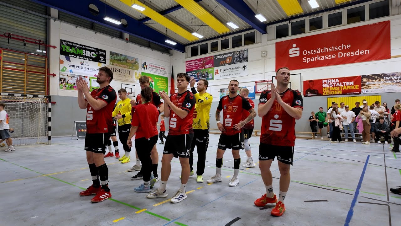 Dresden gewinnt Handballderby in Pirna