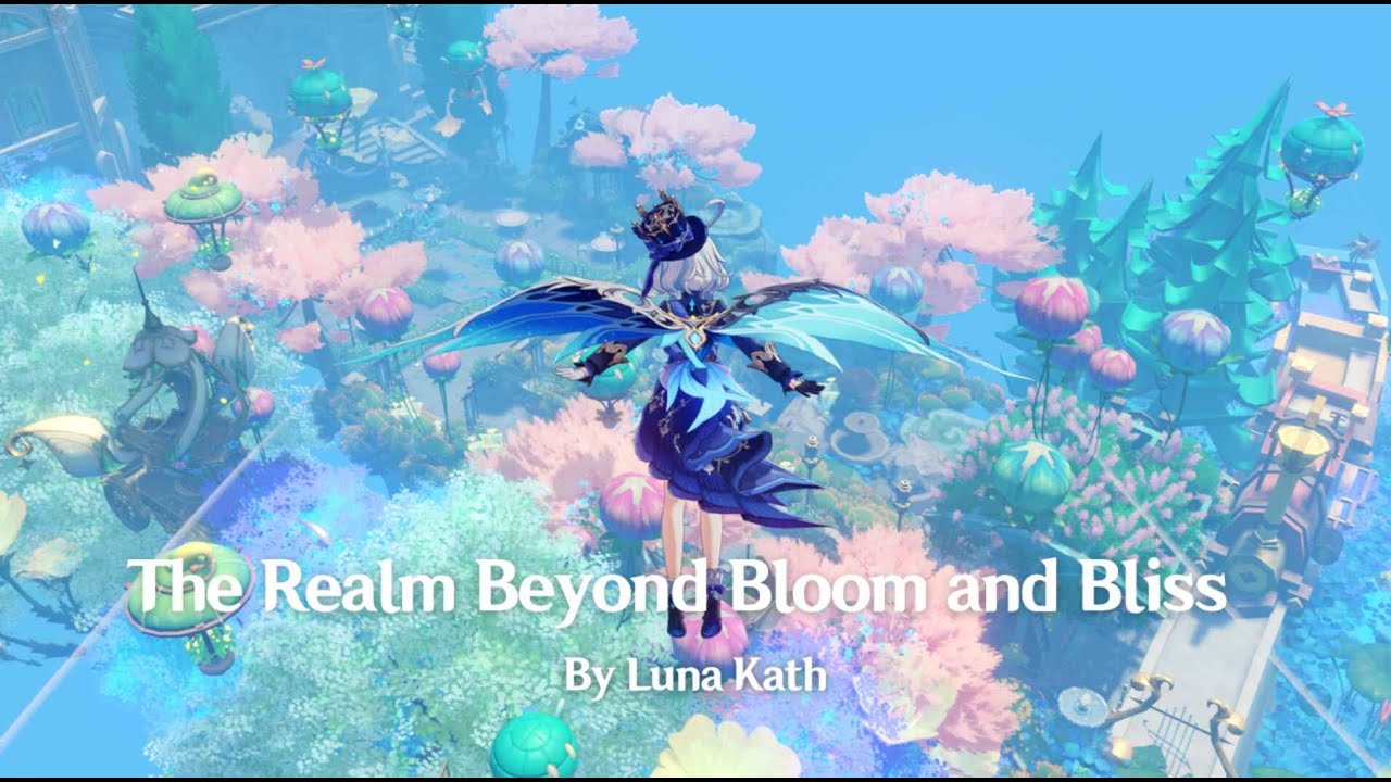 The Realm Beyond Bloom and Bliss | Teapot Build | Serenitea Pot Design  | Genshin Impact | 原神