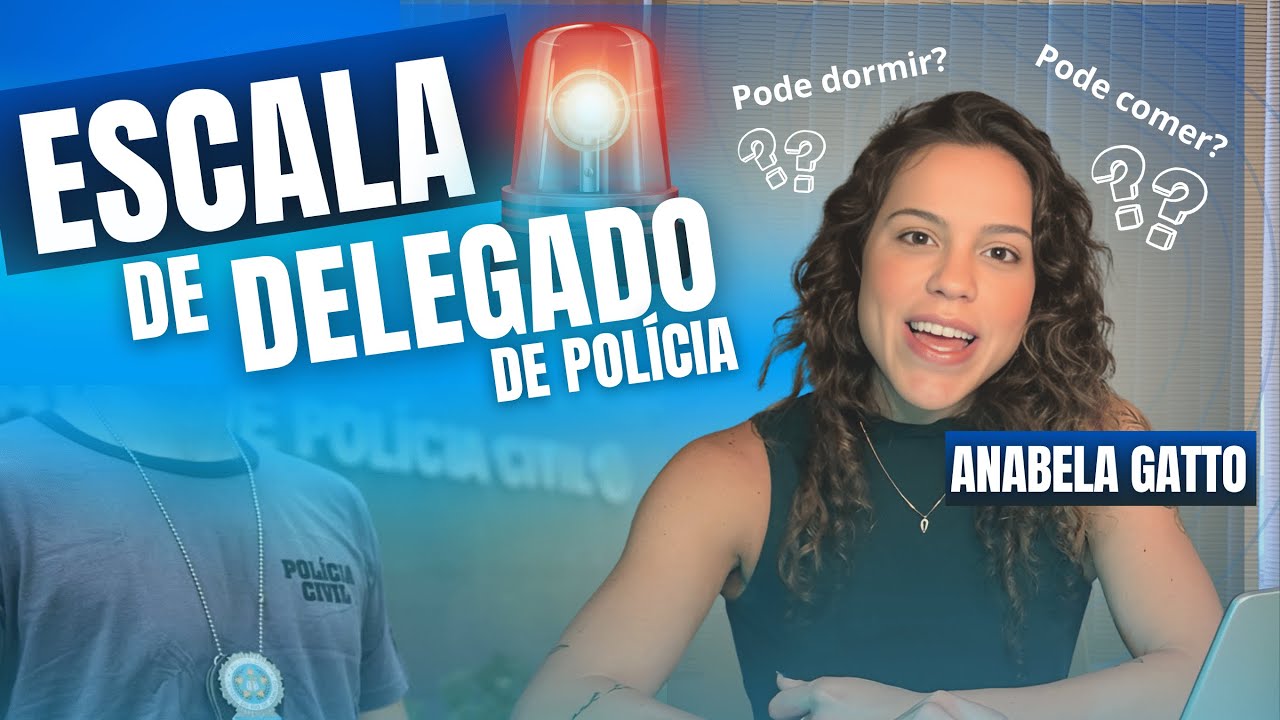ESCALA DE UM DELEGADO DE POLÍCIA - meu plantão