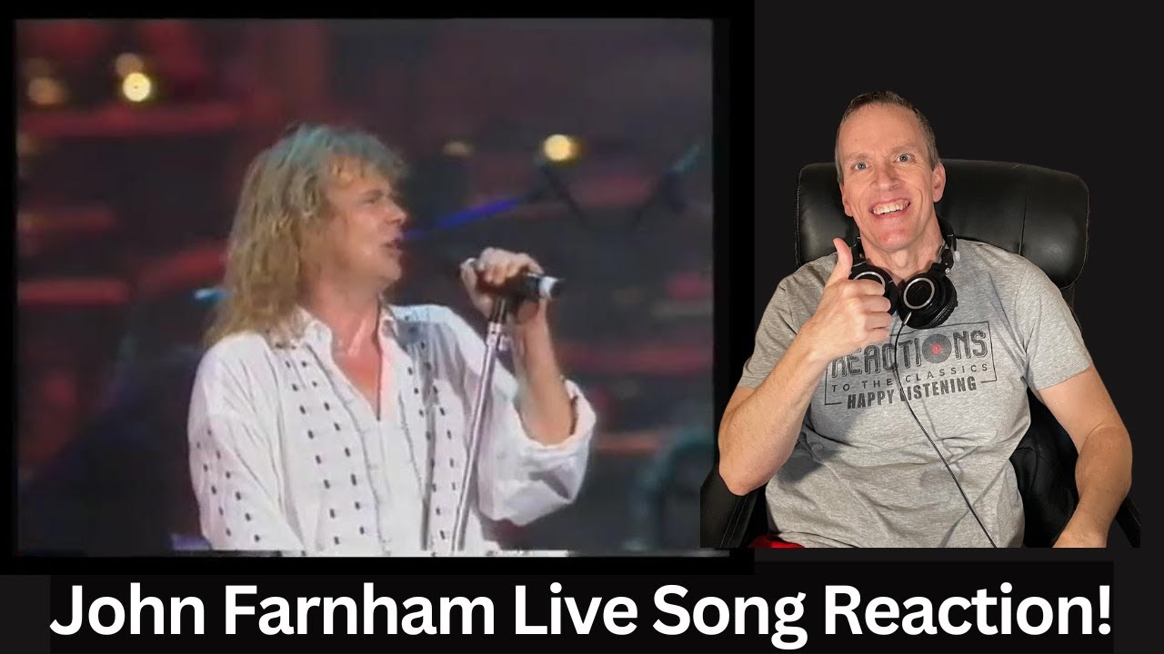 John Farnham Reaction w/MSO - It's A Long Way To The Top Live Song Reaction! Fantastic!