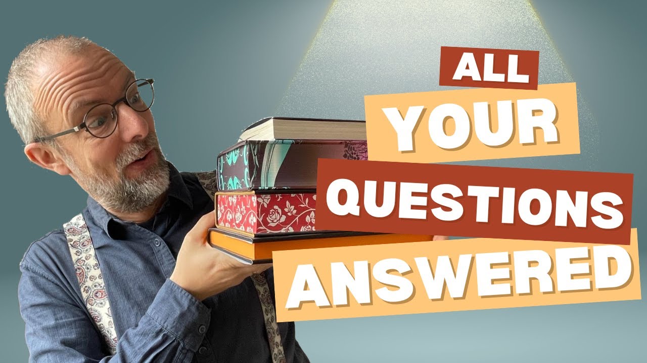 🎉 2 Years on BookTube! Q&A: Your Burning Book Questions Answered 📚✨