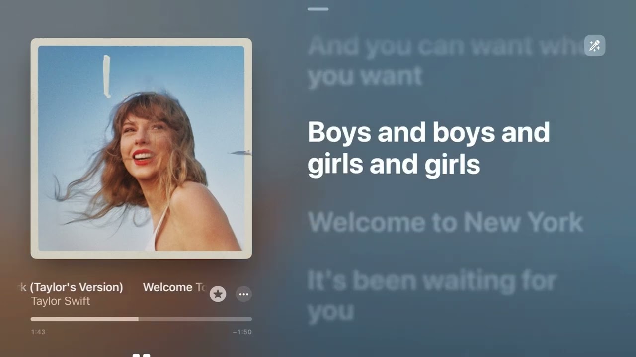 Welcome To New York (Taylor’s Version) [Karaoke Version] — Taylor Swift