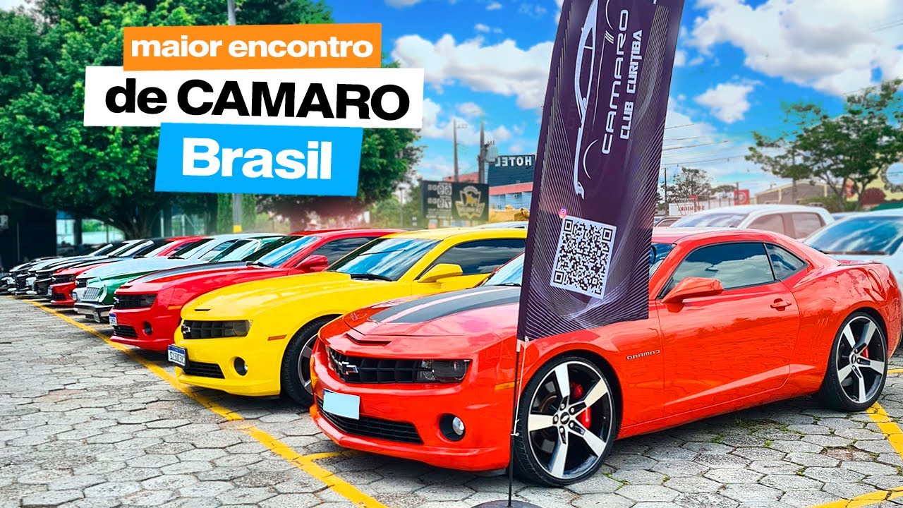 INCRÍVEL, MAIOR ENCONTRO DE CAMAROS DO BRASIL!