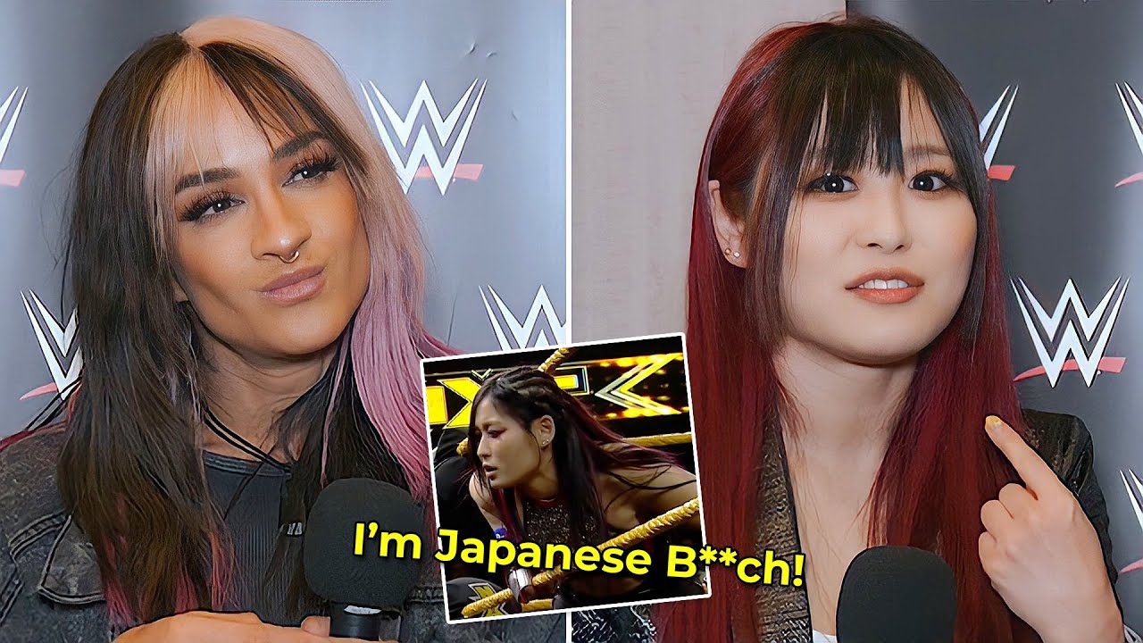 IYO SKY and Dakota Kai React to Racist Fan, Bayley's Japanese Skills, and More