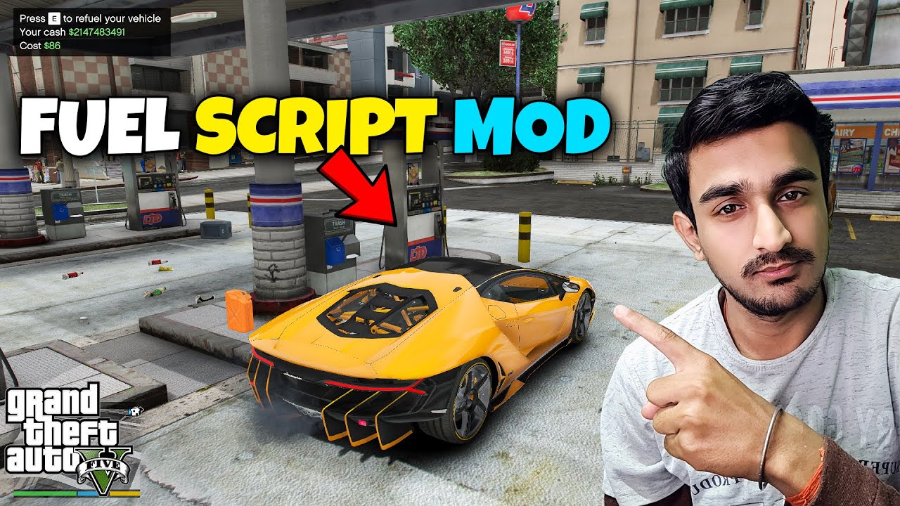 How To Install Fuel Mod in GTA 5 | Fuel Script Mod in GTA 5 | GTA 5 Mods