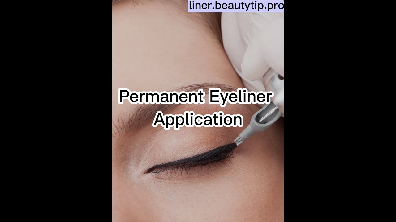 Permanent Eyeliner Tutorial #permanentmakeuptraining