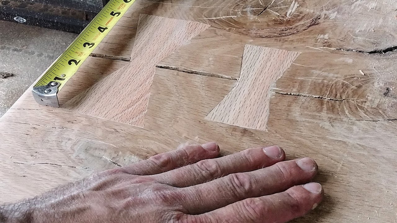 Live Edge Slab Bowtie Mortise  retail countertop