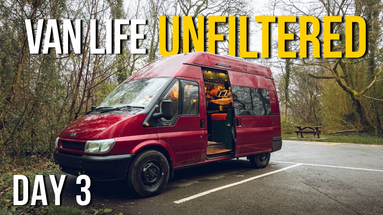 Мы нашли невероятный водопад в Уэльсе | Van Life Unfiltered, эпизод 3