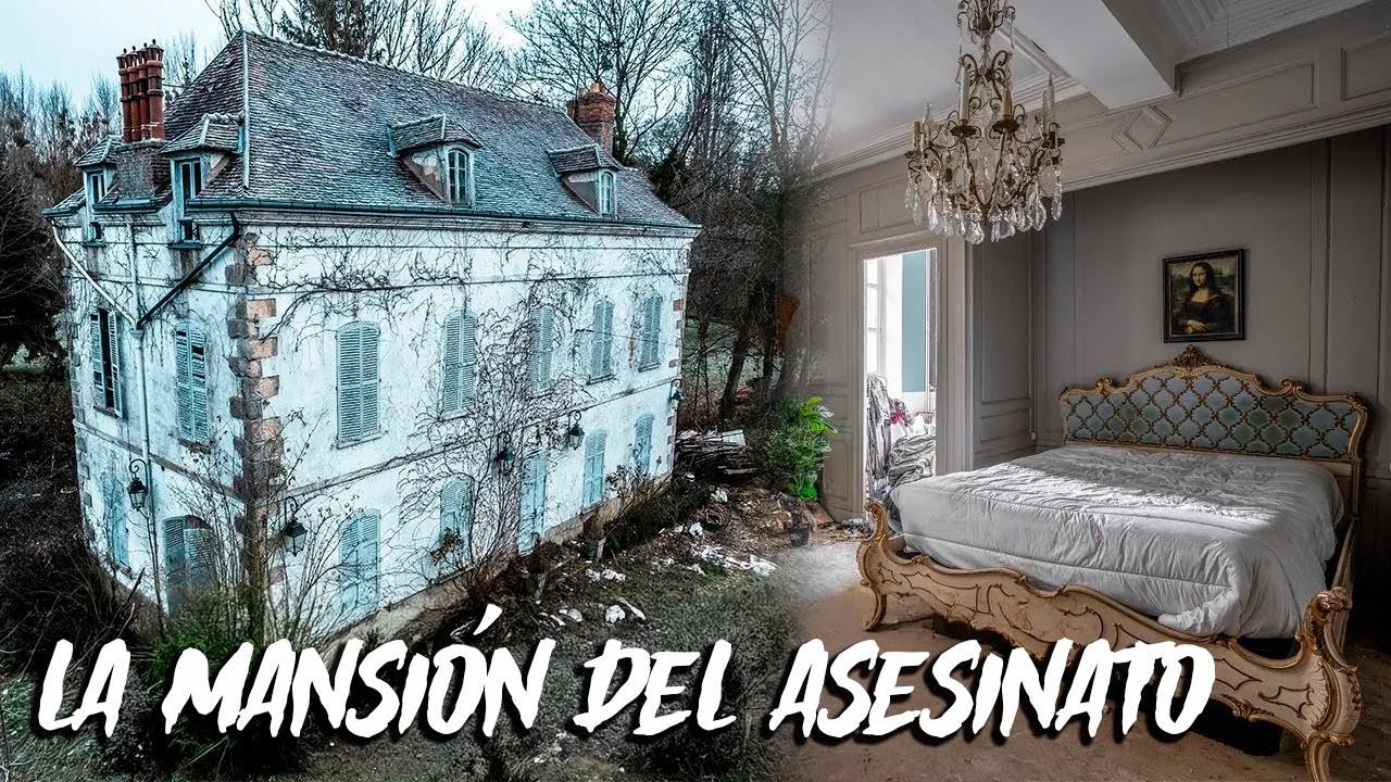 ¡El dueño fue asesinado aquí! Mansión abandonada del terror escondida en Francia