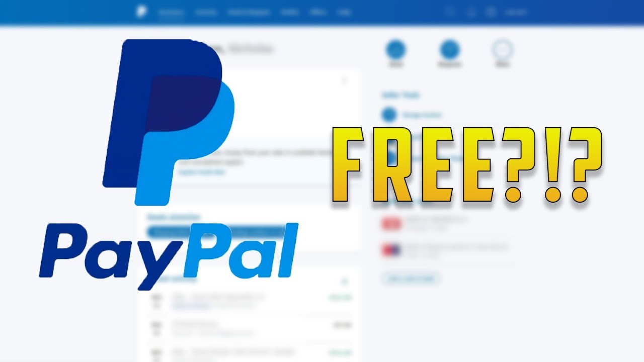 FREE PAYPAL MONEY 2019 - How to get free Paypal Money *WORKING*