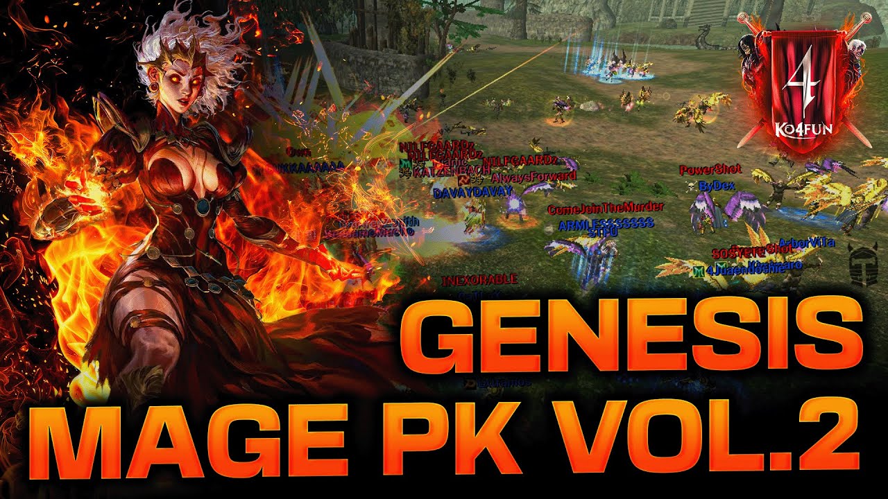 GENESİS MAGE PK VOL. 2 İYİ SEYİRLER :) #ko4fun #knightonline #keşfet #live #gaming #pvp #fun #viral