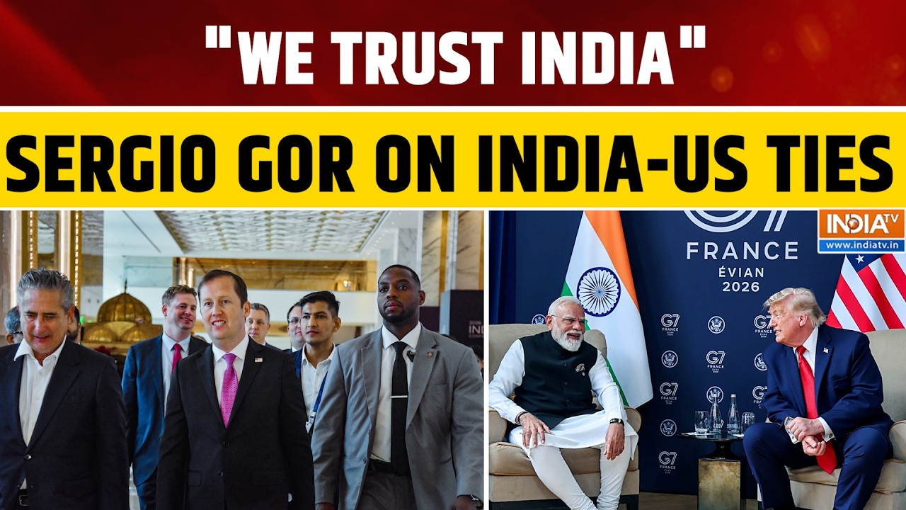 US Envoy Sergio Gor: India Among First in Pax Silica, Trade Deal Near, Pharma Ties Strengthen
