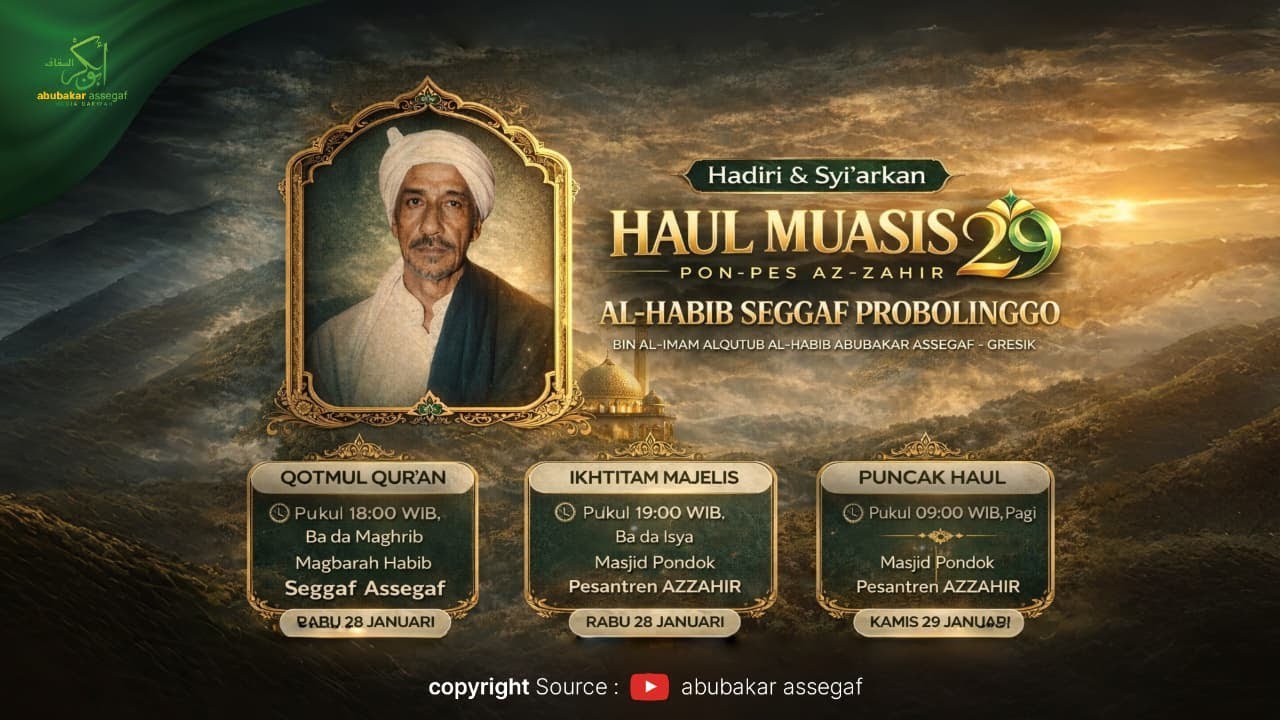 🔴LIVE HAUL AKBAR AL HABIB SEGAF BIN ABU BAKAR ASSEGAF KE-29 |  KRAKSAAN PROBOLINGGO