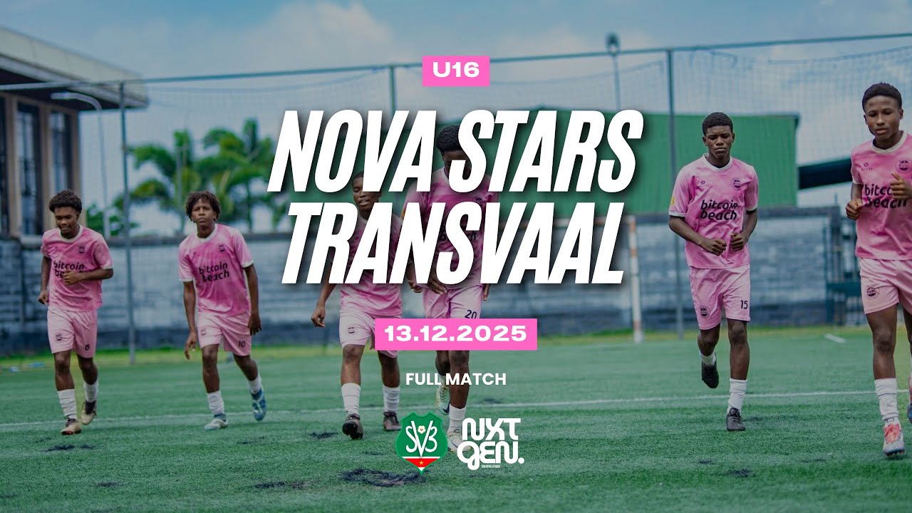 Nova Stars U16 - Transvaal U16 | Matchday 6 | EML Stadium | SVB Jeugdcompetitie 2025/2026