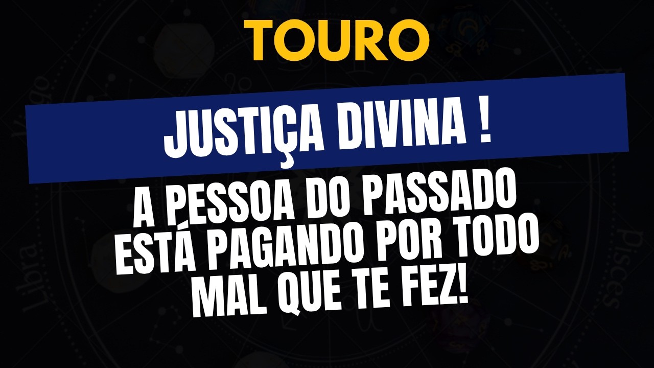 ♉️TOURO! O SOFRIMENTO CHEGOU PARA QUEM NÃO TE VALORIZOU! O UNIVERSO COBROU!
