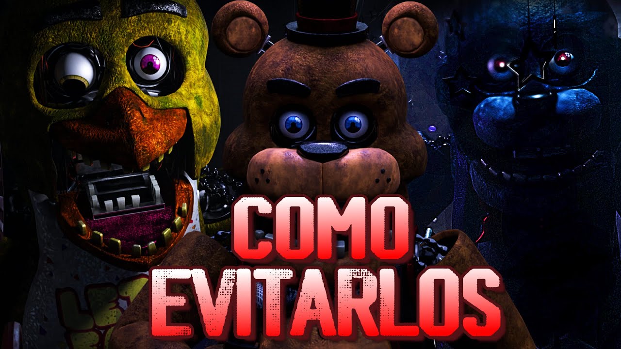 Como Evitar a los Animatronicos de FNAF Plus Fanmade