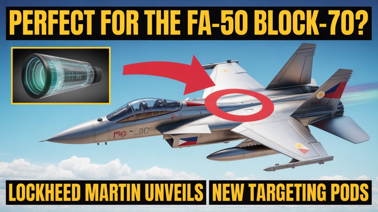 Модернизация FA-50PH Block-70: представлены новые контейнеры наведения от Lockheed Martin!