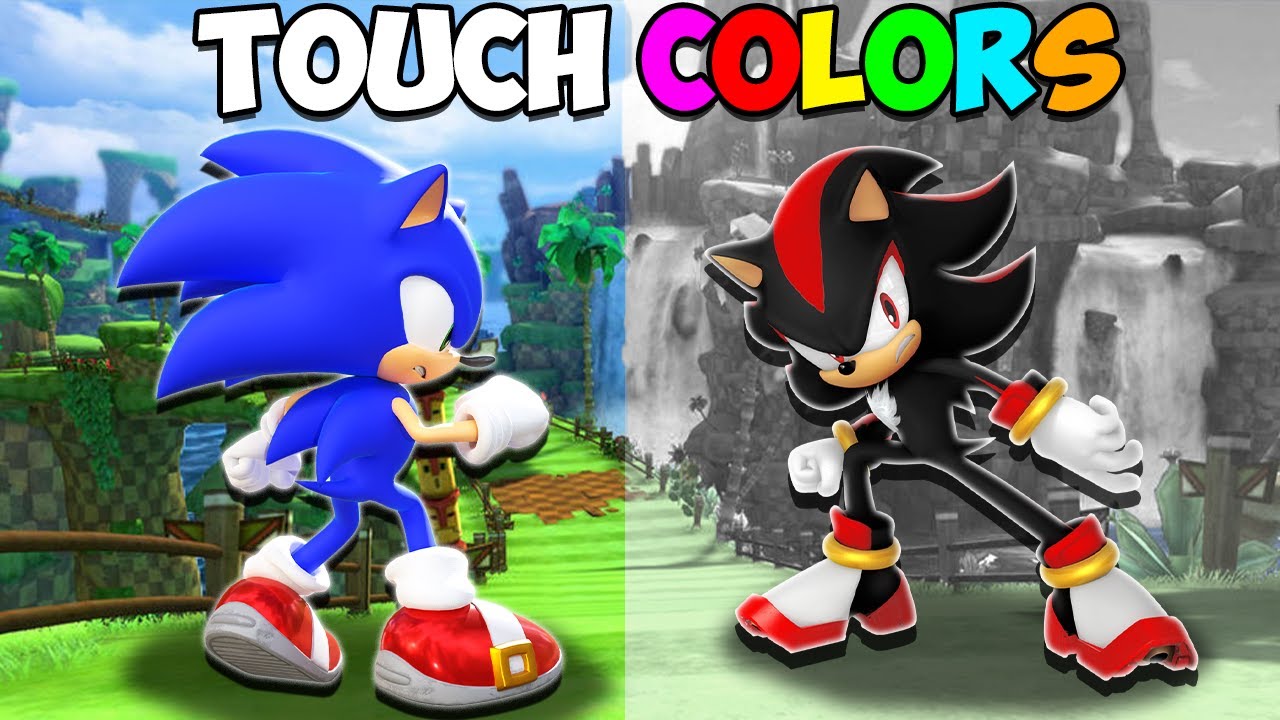 How Fast Can You Touch EVERY Character's Color In Sonic X Shadow Generations?