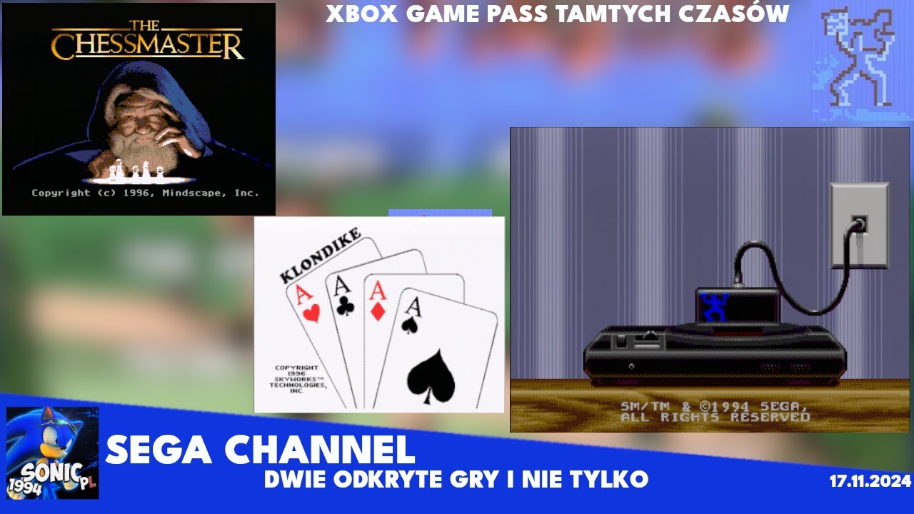 Konsologia Plus - SEGA Channel - Dwie odkopane gry i drobiazgi