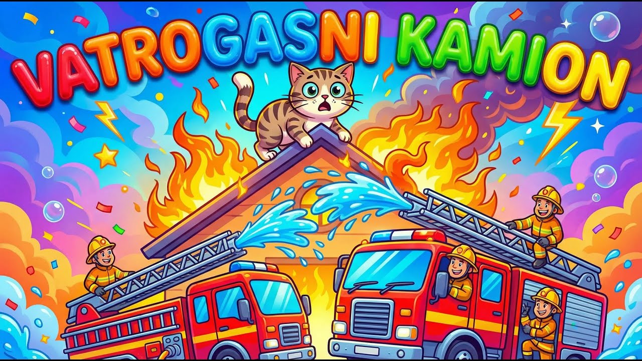 &Scaron;ta Radi Vatrogasni Kamion? 🚒 | Balkan Kids