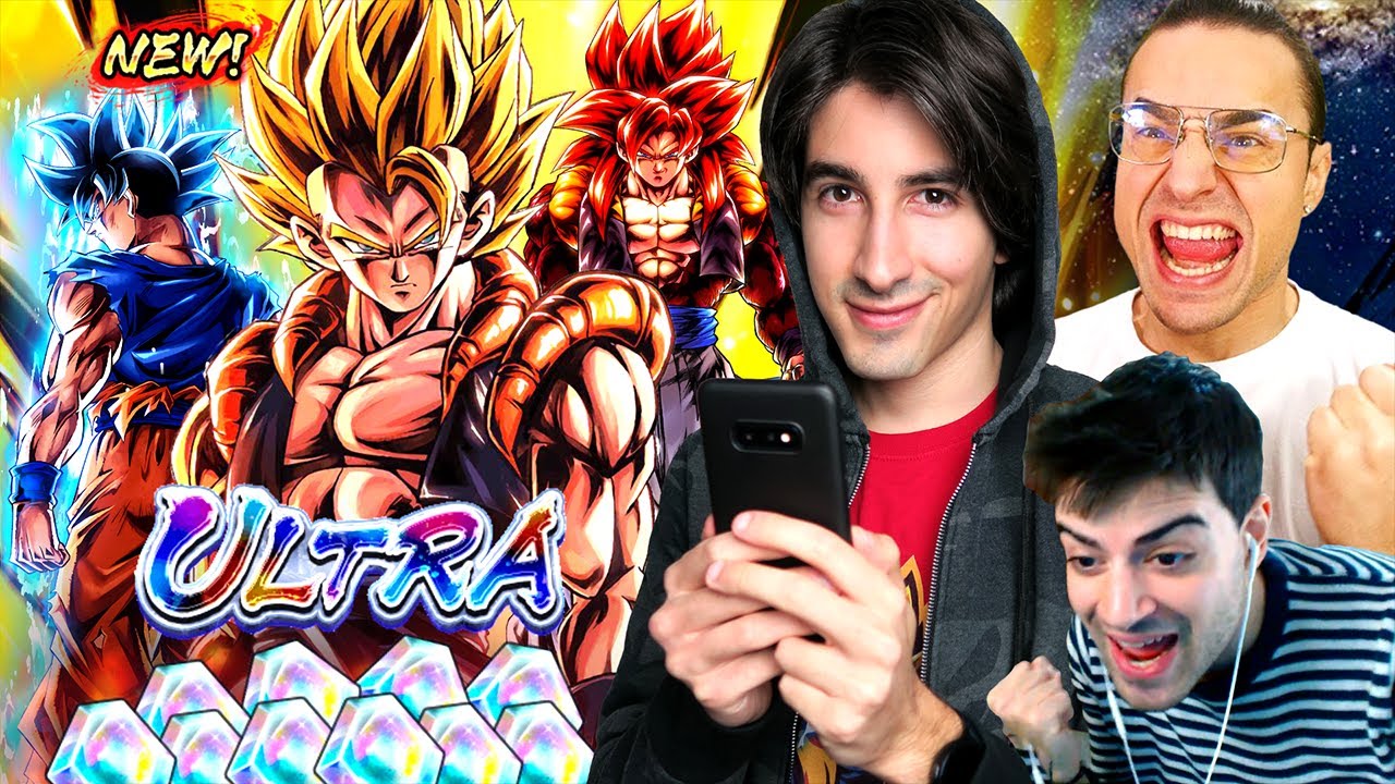 PULL TRIPLO con TUBE e BLAZI con SUPER GOGETA ULTRA 😍 Prima volta! Dragon Ball Legends Summon ITA