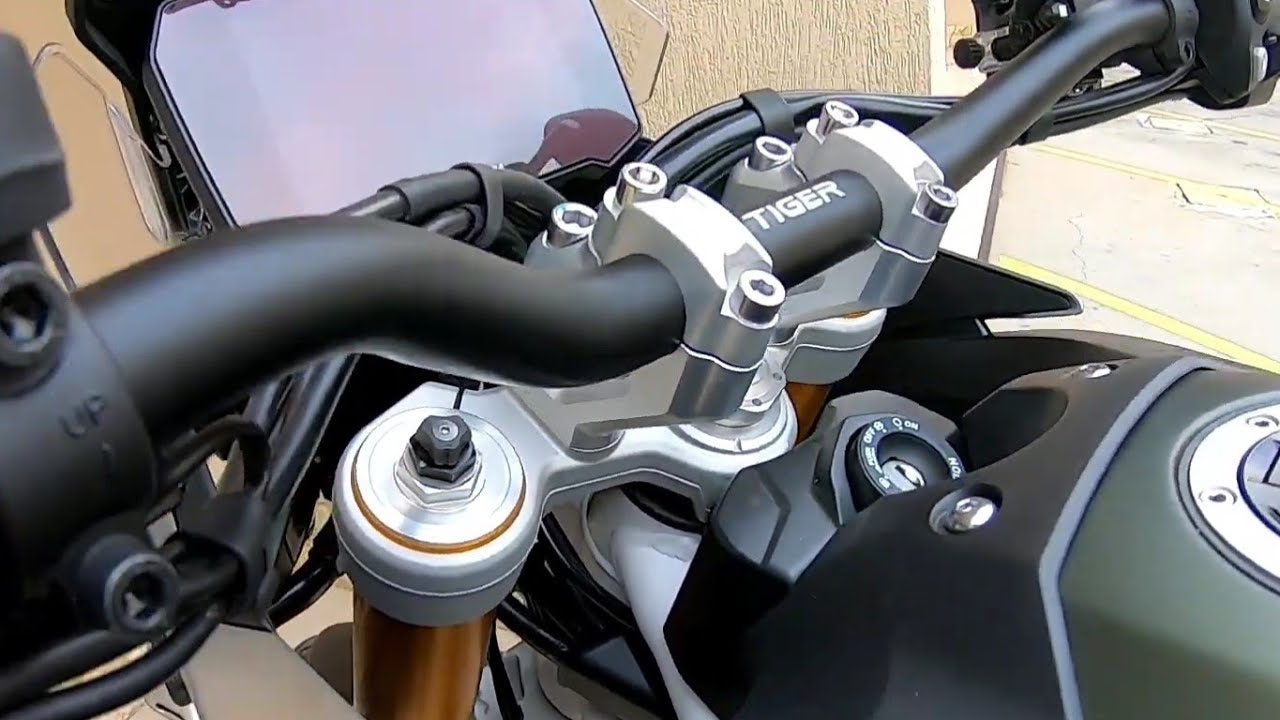 Instalação do riser de guidão na Tiger 900rally pro  vale a pena ?
