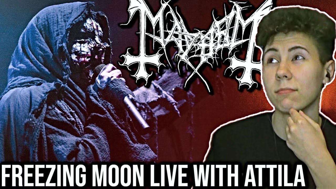 Mayhem - Freezing Moon | Reaction (Live with Attila)