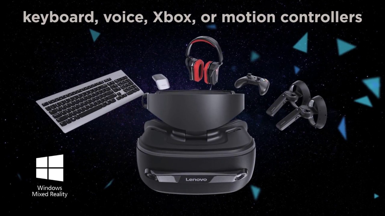 Lenovo Explorer: Immersive Headset for Windows Mixed Reality