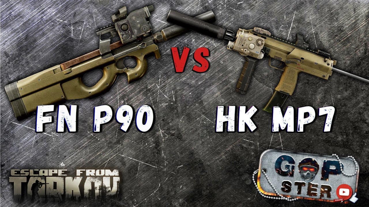 Тарков. FN P90 VS HK MP7. Битва лучших Пистолетов Пулеметов. Кто Сильнее?