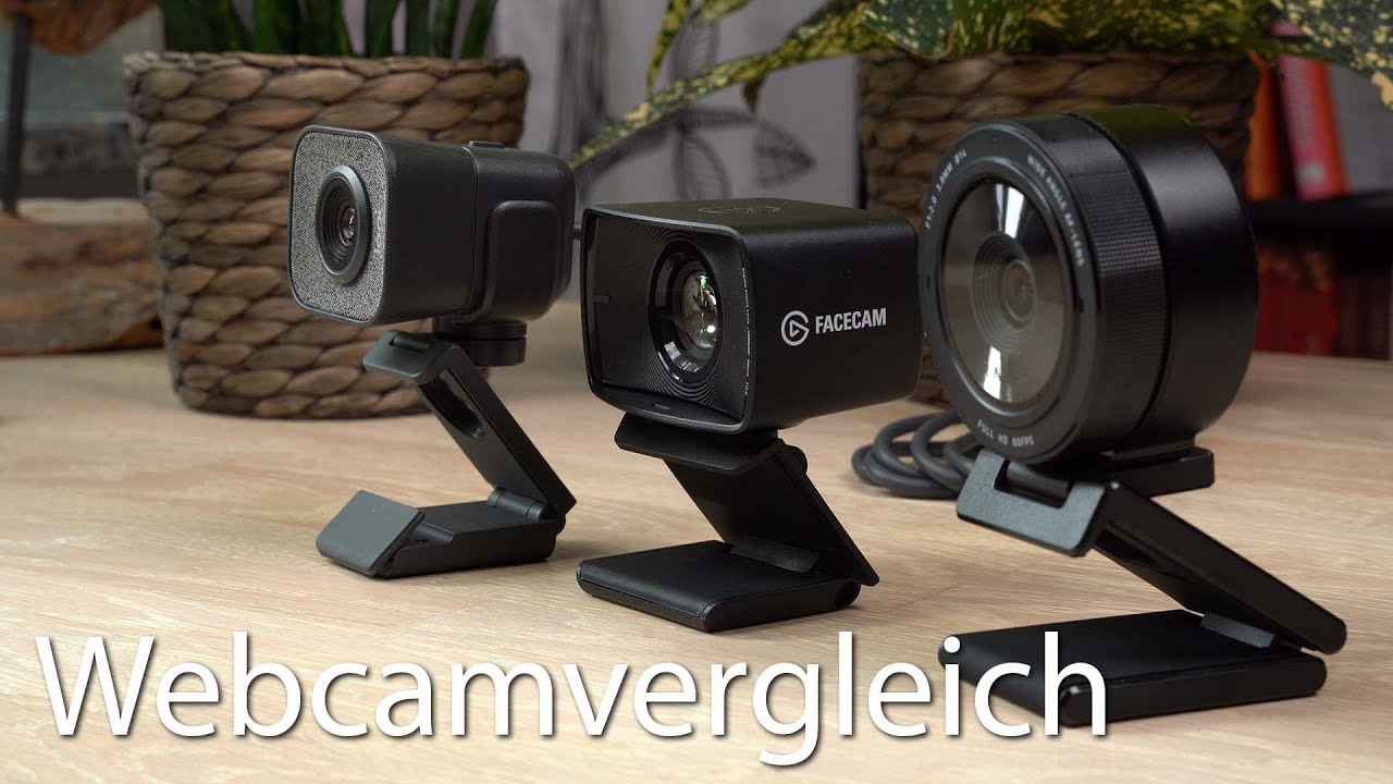 Webcam-Vergleich - Die besten Cams für Streamer bis 200 Euro - StreamCam vs Facecam vs Kiyo Pro
