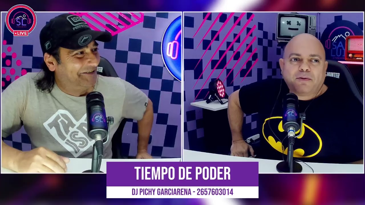 📢 Dj Pichy Garciarena - Tiempo de Poder  ⁨@SanLuisStreaming⁩  17/09/25🔴