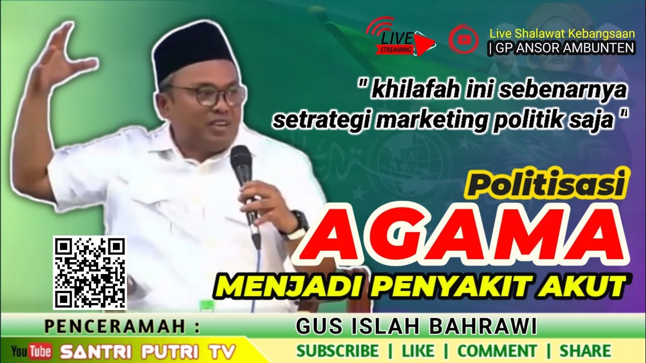 ISLAH BAHRAWI BEBERKAN SISI GELAP WAHABI + Full Tanya Jawab