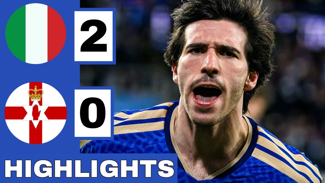 🔵 Италия &mdash; Северная Ирландия (2-0) &mdash; Расширенный обзор матча | Отборочные матчи чемпионата мира