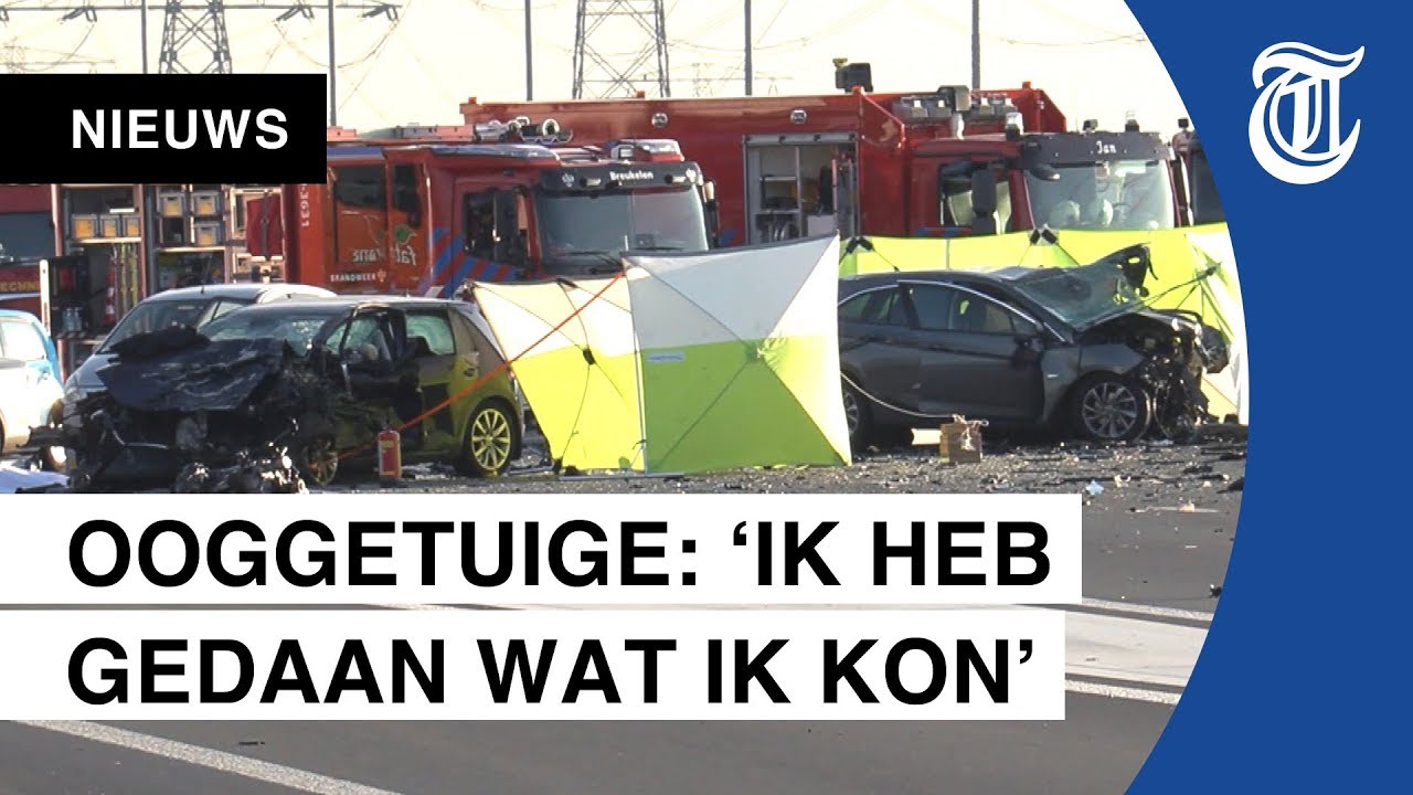Dodelijk ongeval op A2: ‘Vlammen kwamen uit de auto’