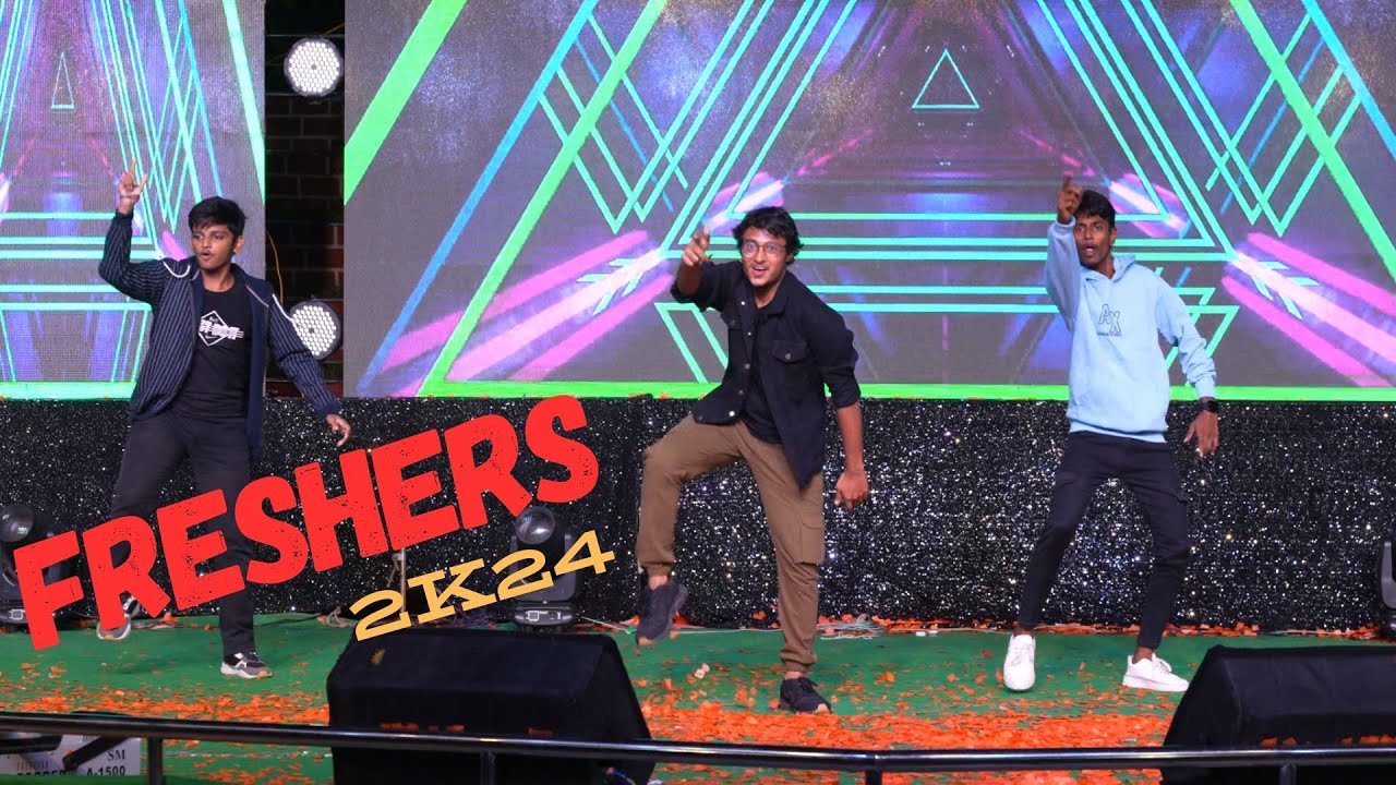 Karthik and Team Freshers Party Dance Performance |Vishnu Institute of Technology| Bhimavaram | VITB