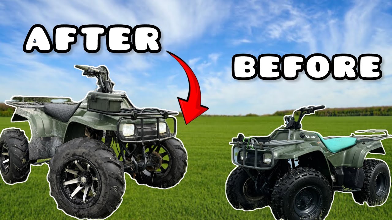 Kawasaki Bayou Atv Gets Upgrades! 