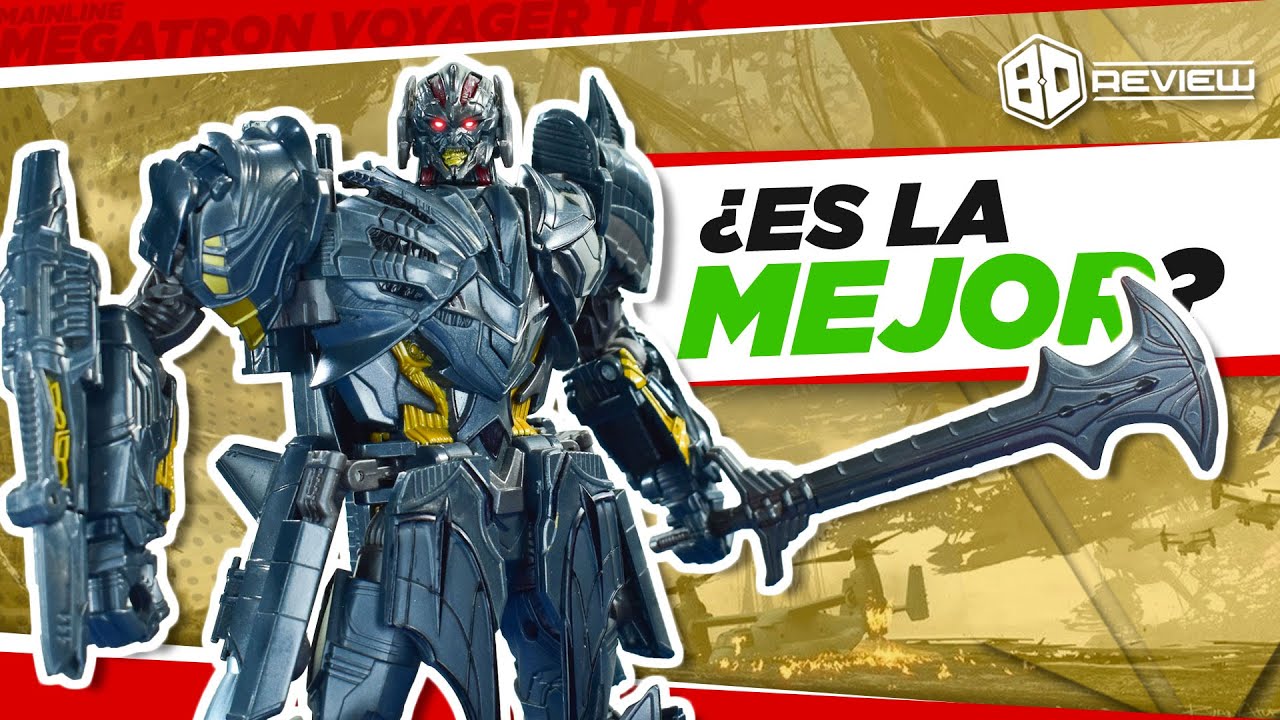 Lo que hace grande a MEGATRON Voyager, Transformers The Last Knight | BBO Review