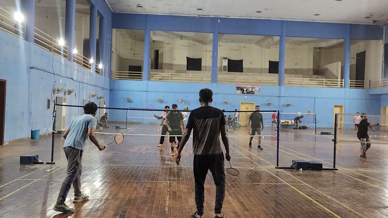 Double Badminton Match 4/4(09/08/25) usman vs qasim 