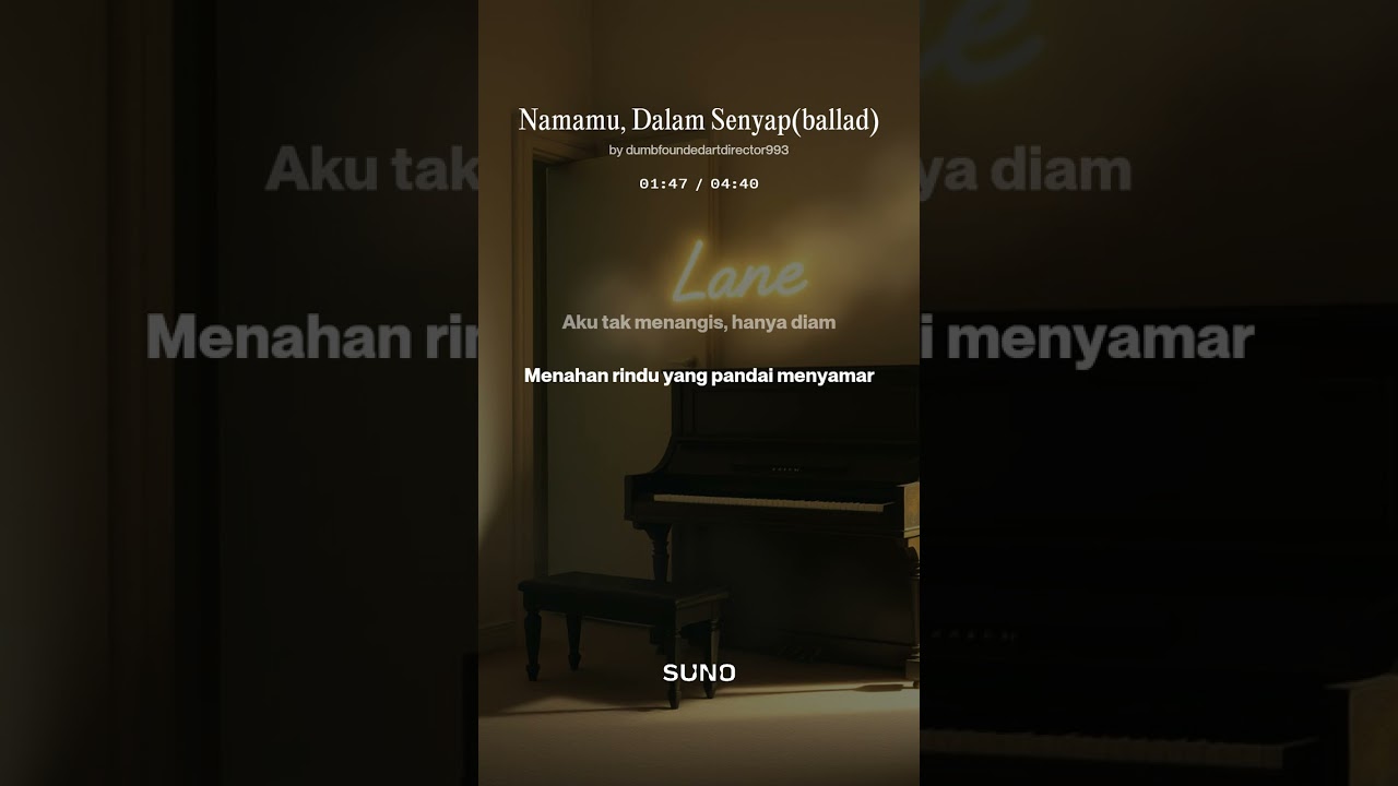 Namamu, Dalam Senyap versi balada