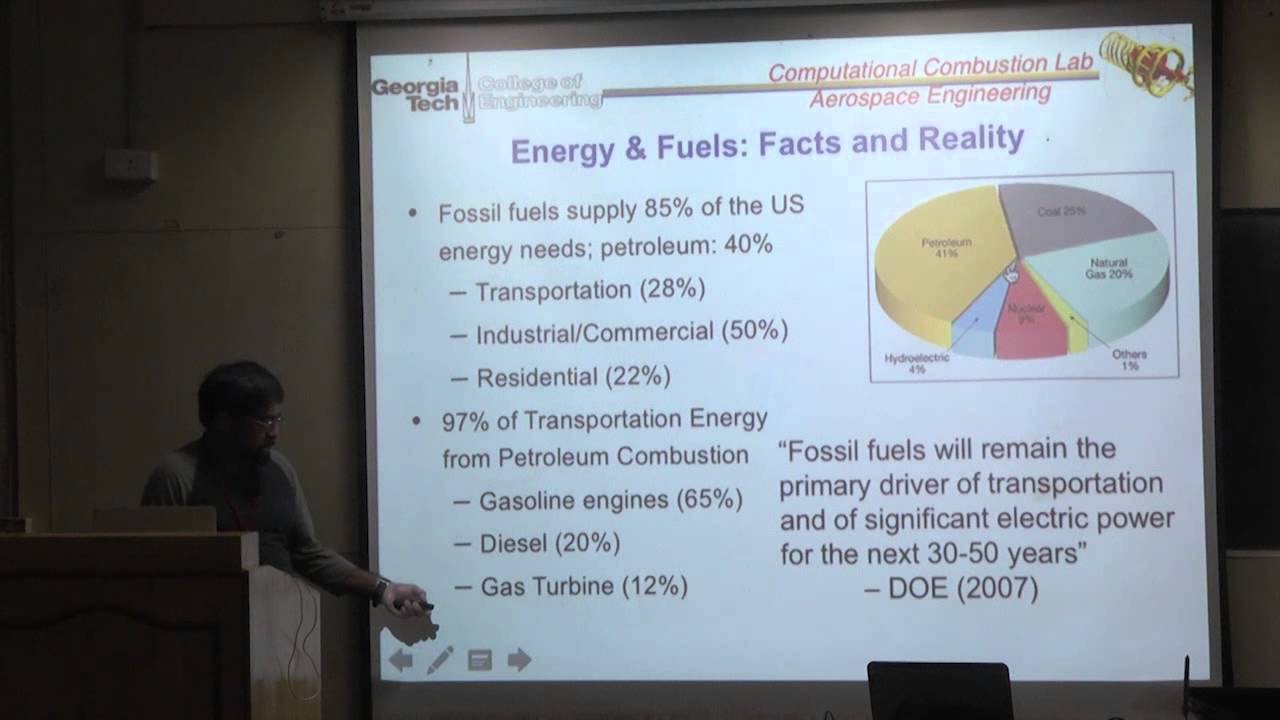 NCCRD@IITM-Computational Combustion by Prof Suresh Menon