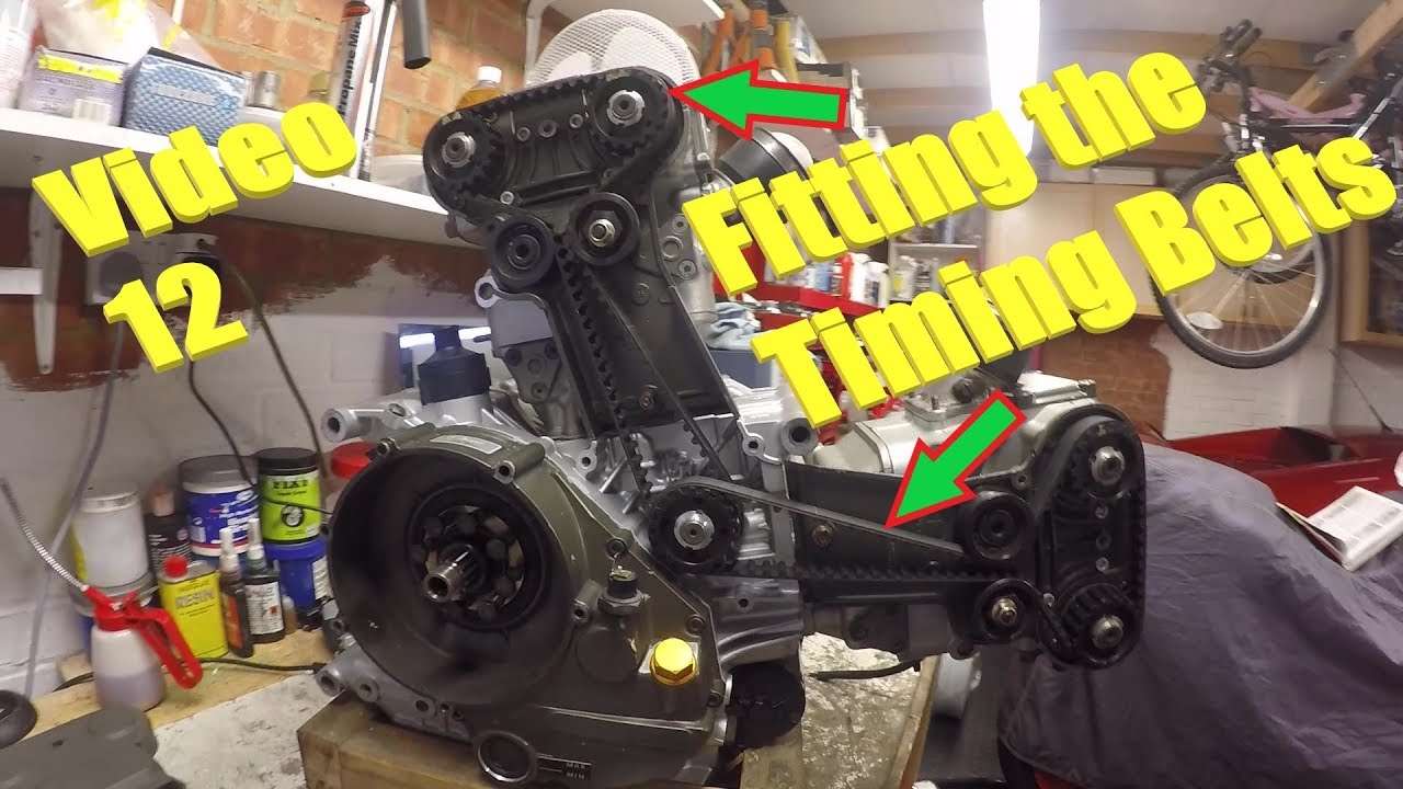Thunderbike Race Prep Video 12 - Ducati 748 Fitting the timing belts