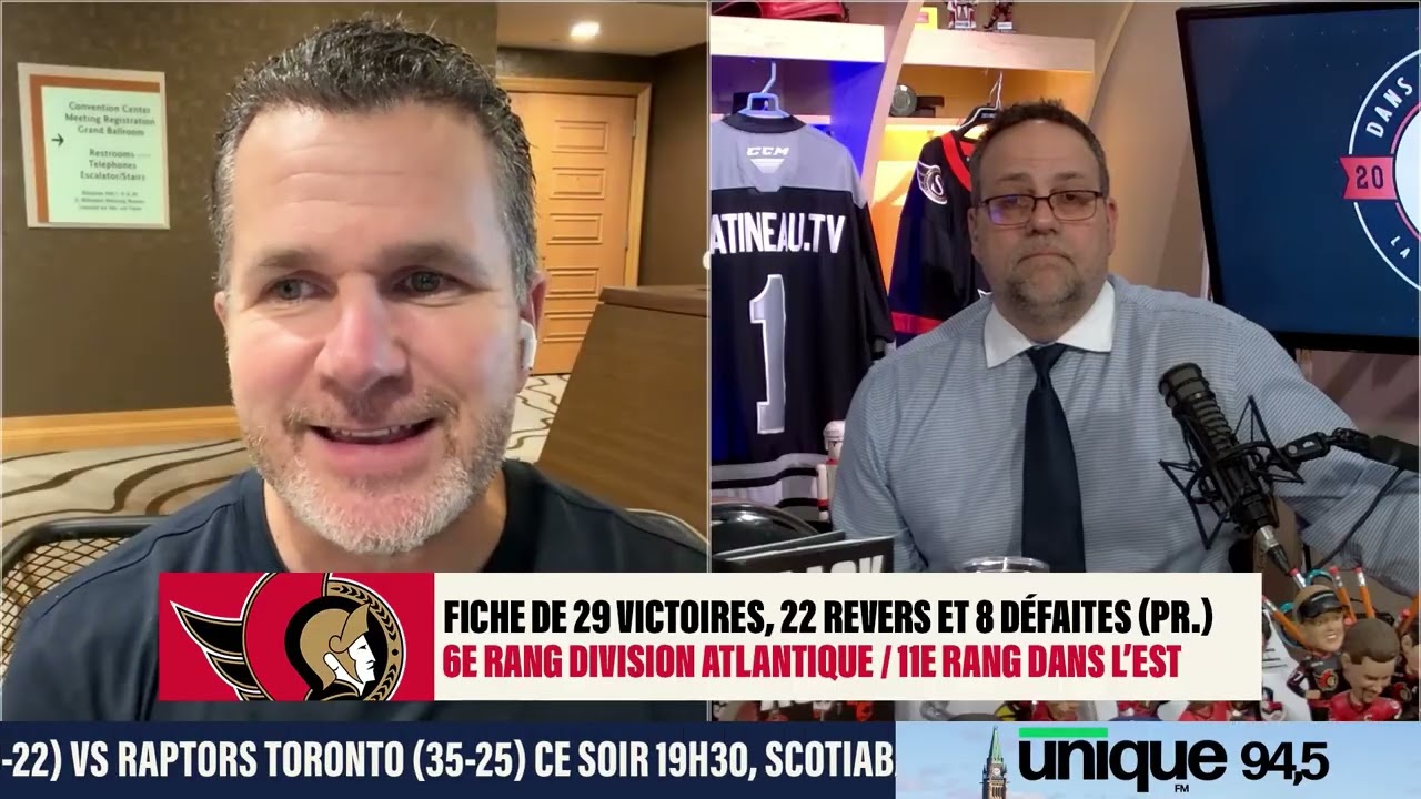 Dans le vestiaire avec Renaud Lavoie