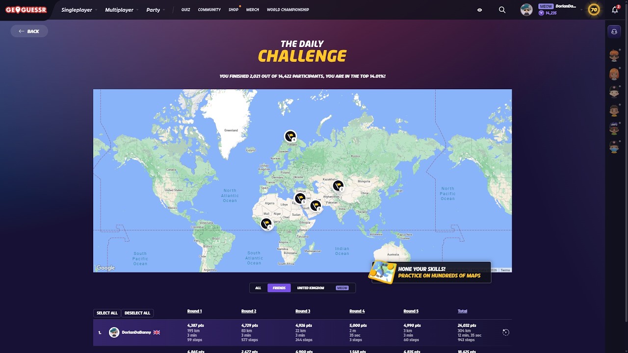 geoguessr daily challenge #169 (8/3/2026)