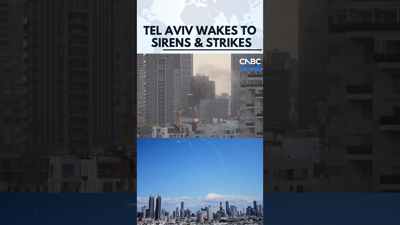 Sirens Scream Across Tel Aviv as War Rages On | Israel Faces New Missile Barrage | IDF | N18G
