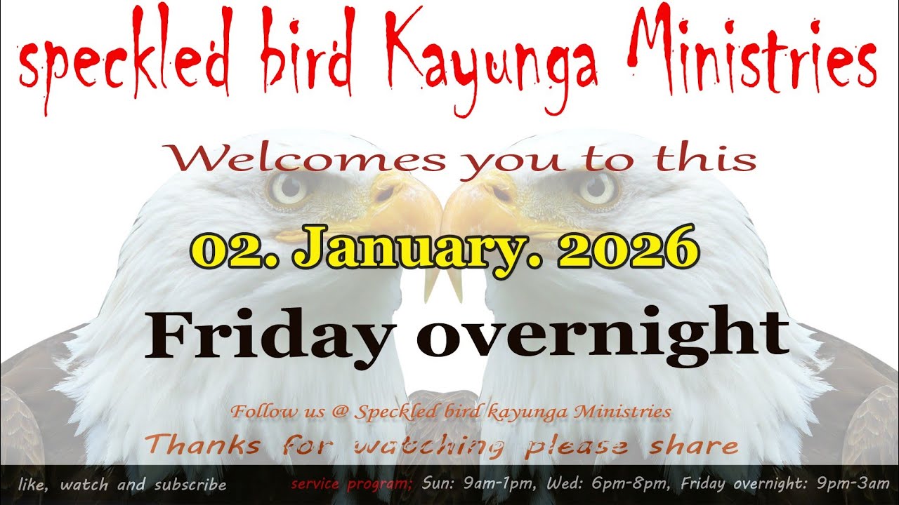 02/January/2026. Friday overnight service || challenging the devil || Bro Mpimbaze Efuta
