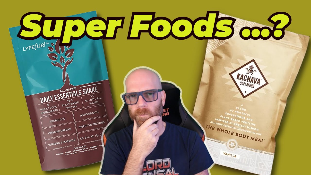 KaChava and LyfeFuel Shake Review - Are they REALLY Super Foods?